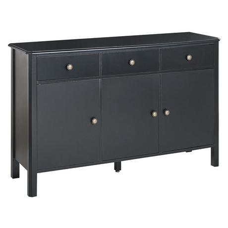 Beliani Sideboard mit 3 Türen aus MDF-Platte Modern OLATE  