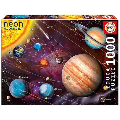 Educa  Puzzle Sonnensystem (1000Teile) 