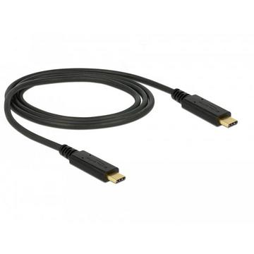 83661 USB Kabel 1 m USB 3.2 Gen 2 (3.1 Gen 2) USB C Schwarz