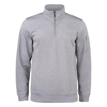 Basic Active Sweatshirt mit kurzem Reißverschluss