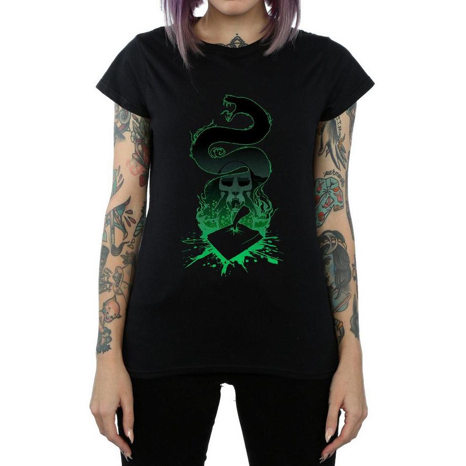 HARRY-POTTER Slytherin Dark Mark T-Shirt  