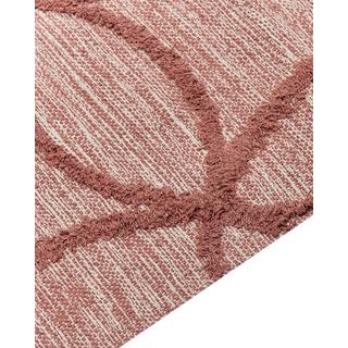 Beliani Tapis en Coton Moderne KIRSEHIR  