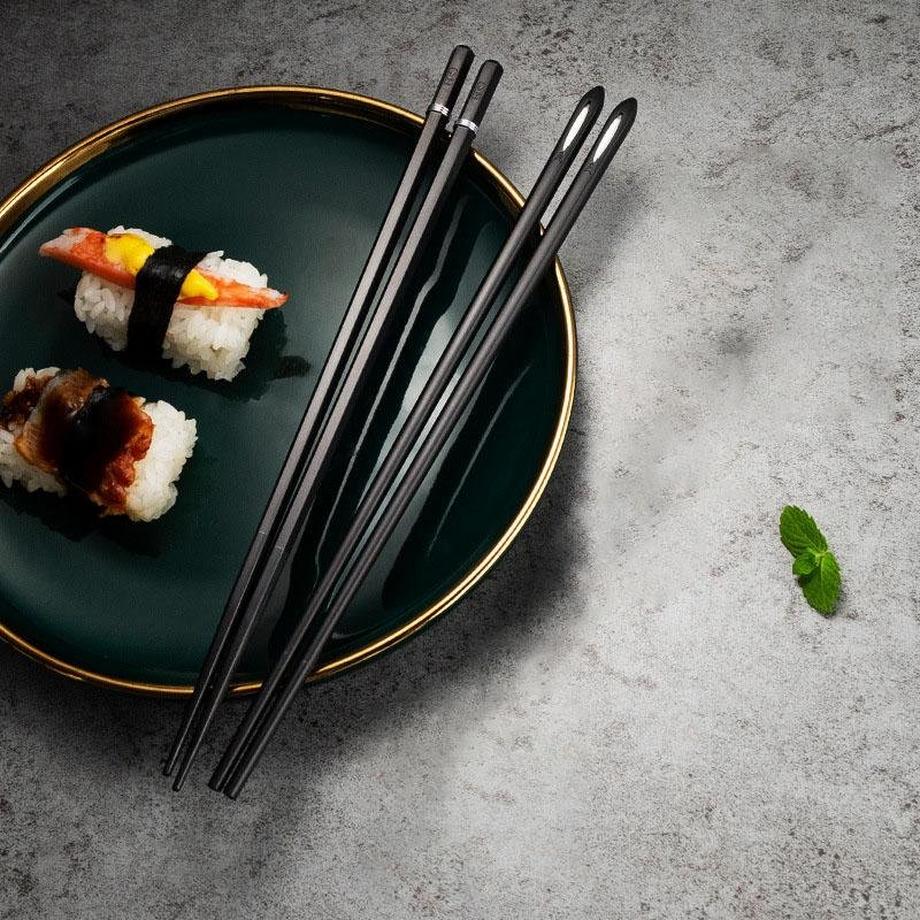 Northio 10 bacchette - nere con dettagli  