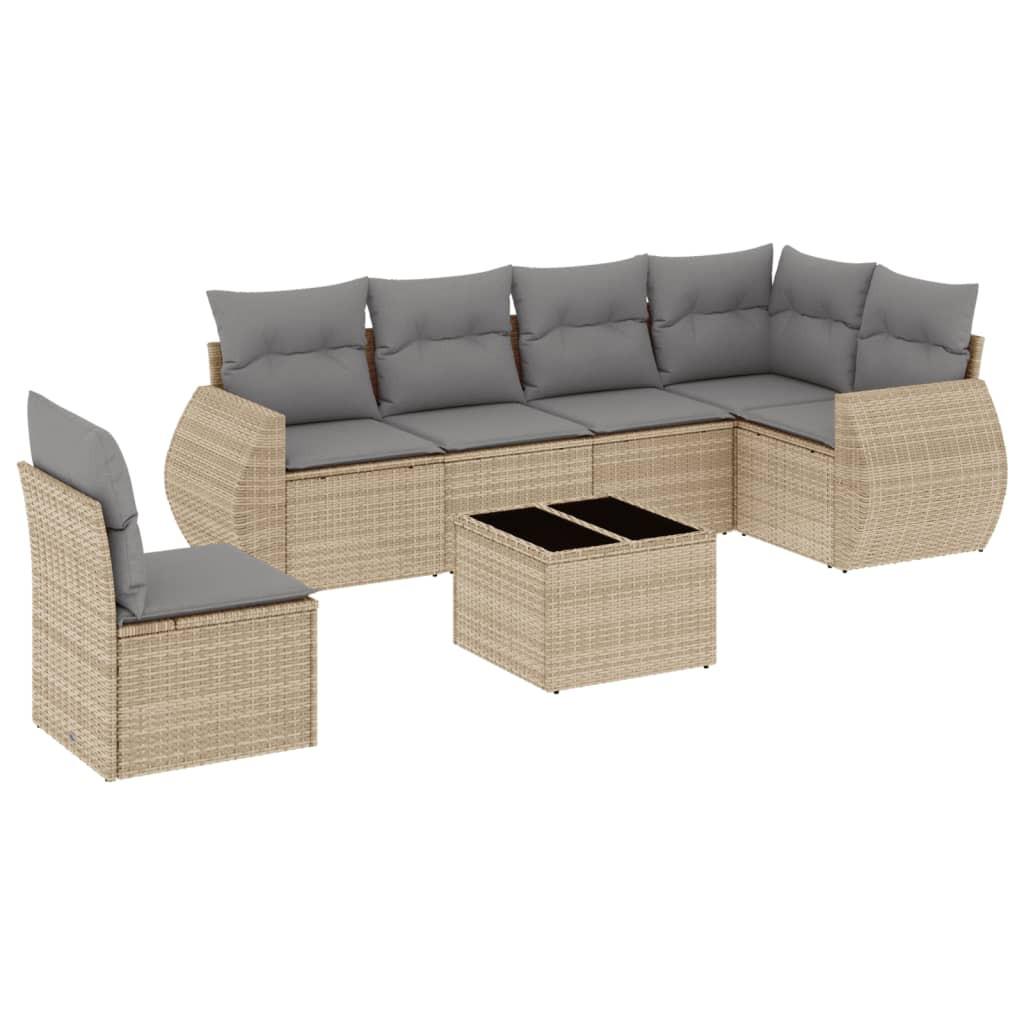 VidaXL Garten sofagarnitur poly-rattan  