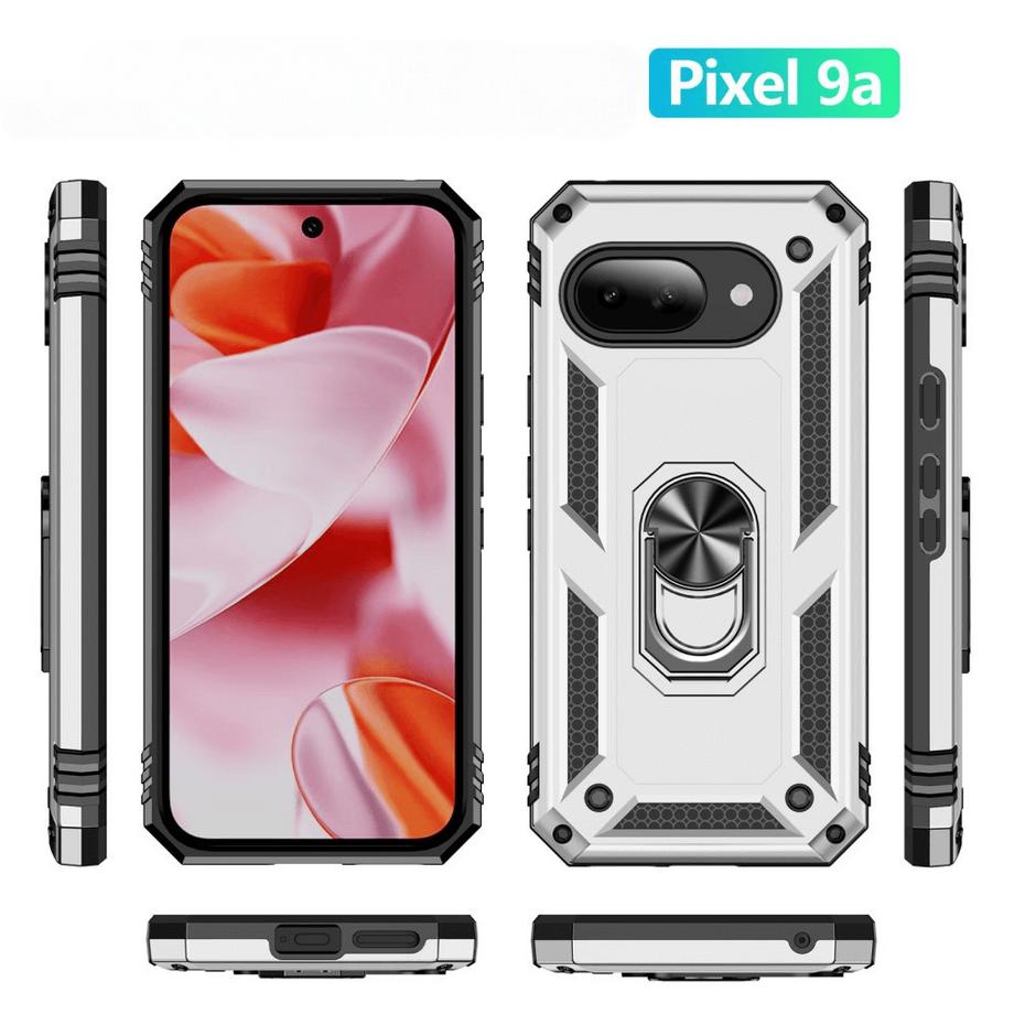 Cover-Discount  Google Pixel 9a - Coque arrière résistante avec kickstand 