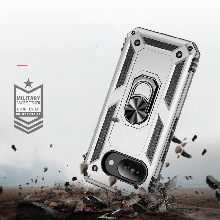 Cover-Discount  Google Pixel 9a - Coque arrière résistante avec kickstand 