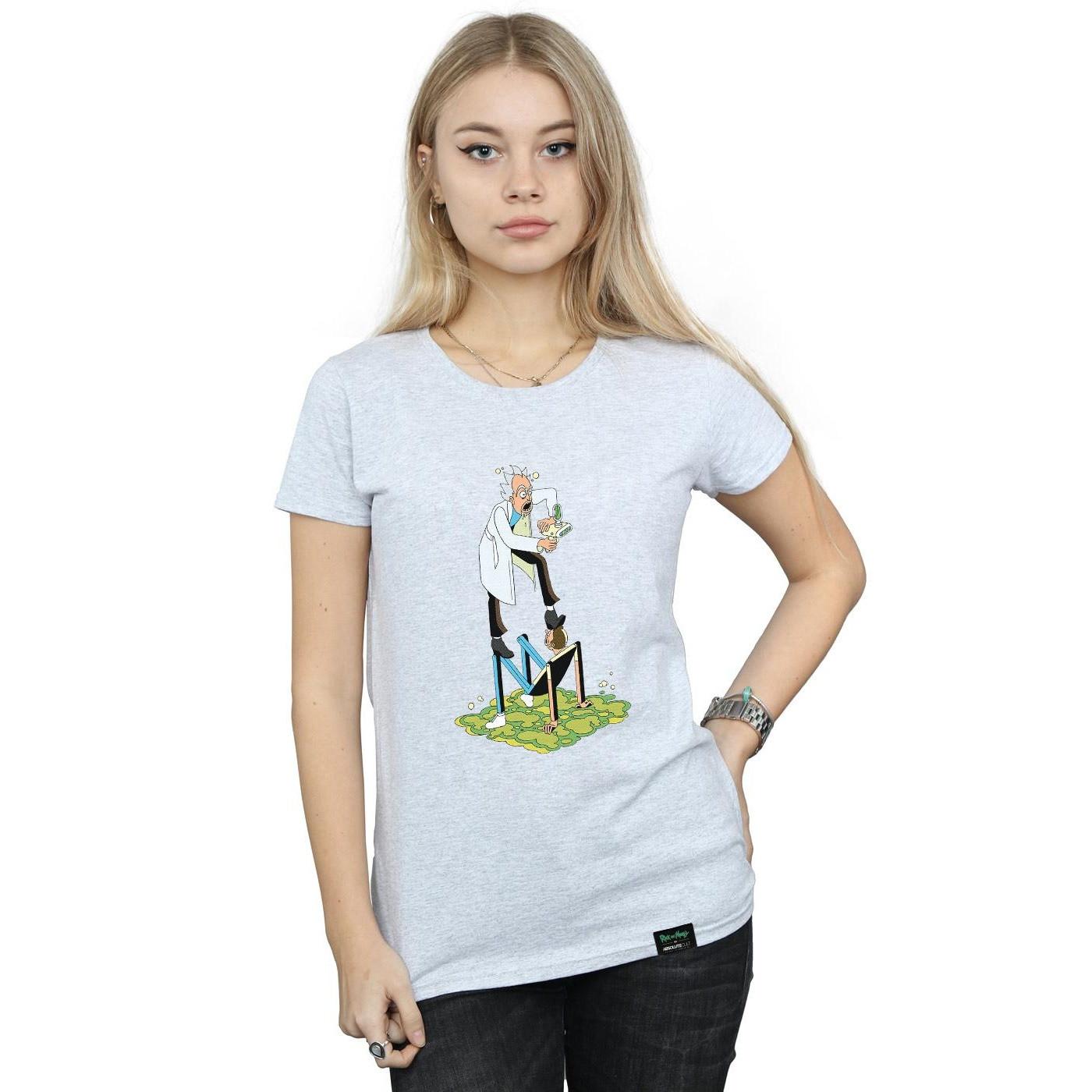 Rick And Morty Rick and Morty T-Shirt Imprimé Graphique  