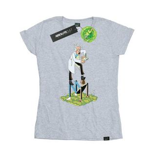 Rick And Morty Rick and Morty T-Shirt Imprimé Graphique  