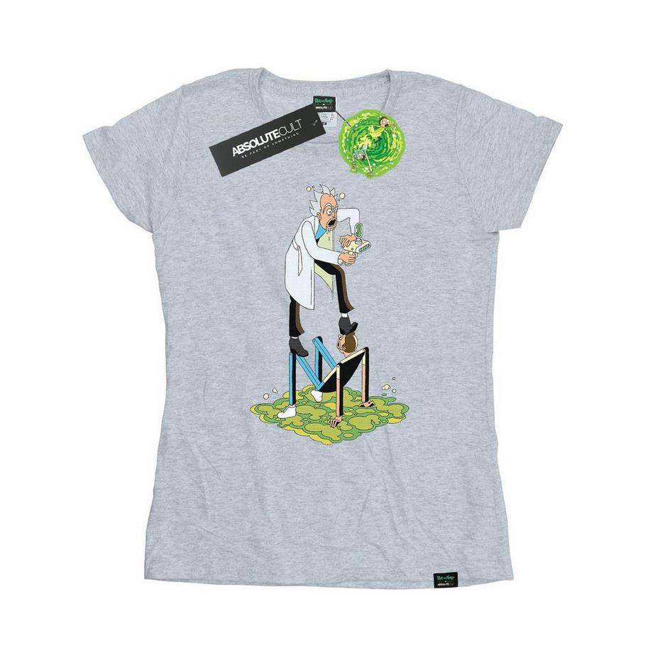 Rick And Morty Rick and Morty Grafikdruck T-Shirt  