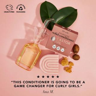 Kitsch  Conditionneur solide nourrissant à l'huile de ricin 