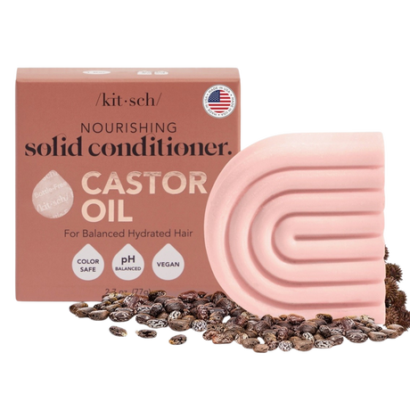 Kitsch  Conditionneur solide nourrissant à l'huile de ricin 