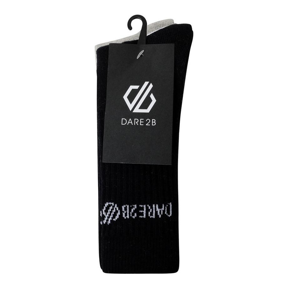 Dare 2B  Lot De 3 Paires De Chaussettes Avec Logo Contrasté (Pack de trois) 
