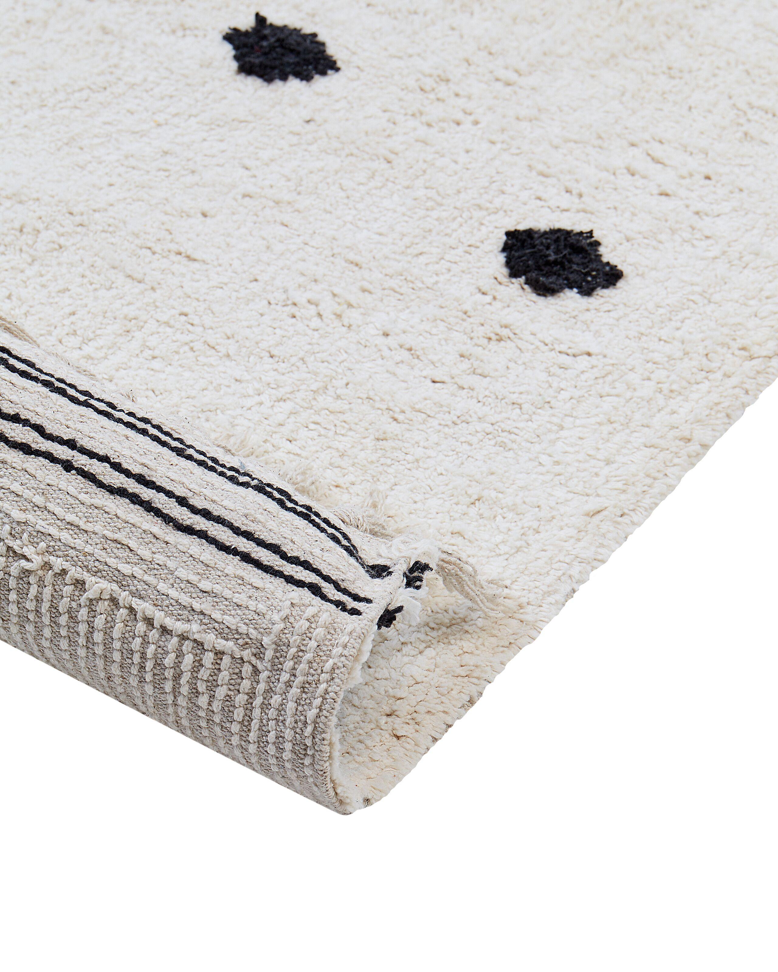 Beliani Tapis enfant en Coton Boho LAZA  
