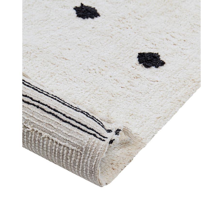 Beliani Kinderteppich aus Baumwolle Boho LAZA  