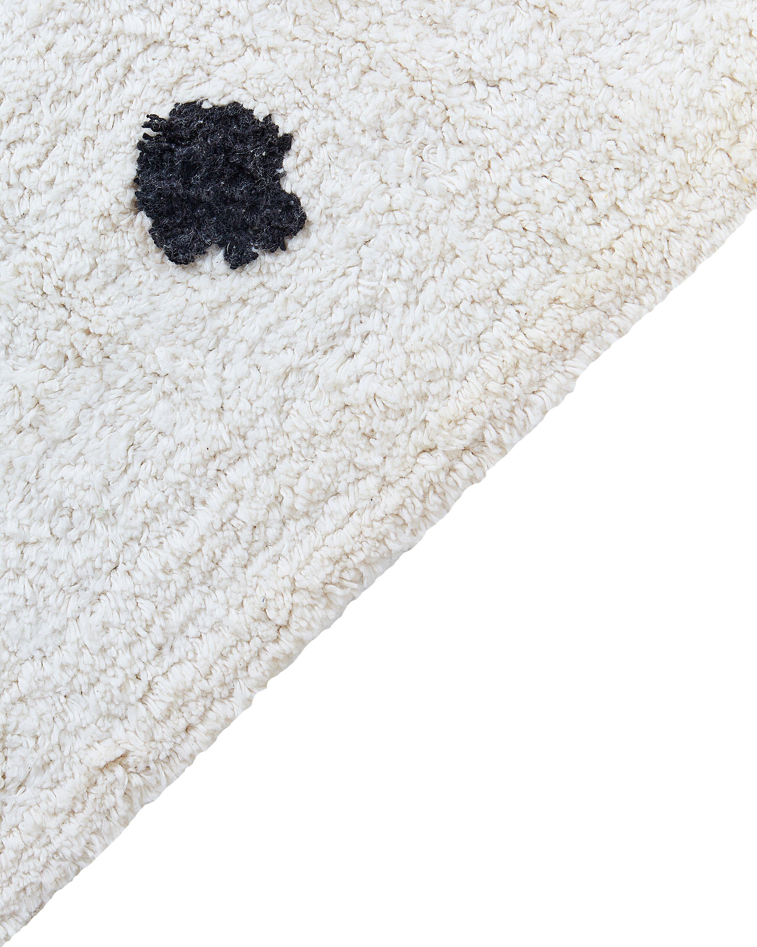 Beliani Tapis enfant en Coton Boho LAZA  