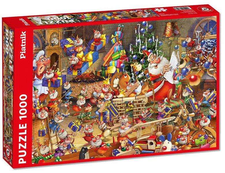 Piatnik  Puzzle Weihnachtstrubel (1000Teile) 