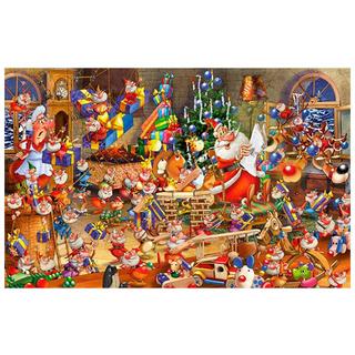 Piatnik  Puzzle Weihnachtstrubel (1000Teile) 