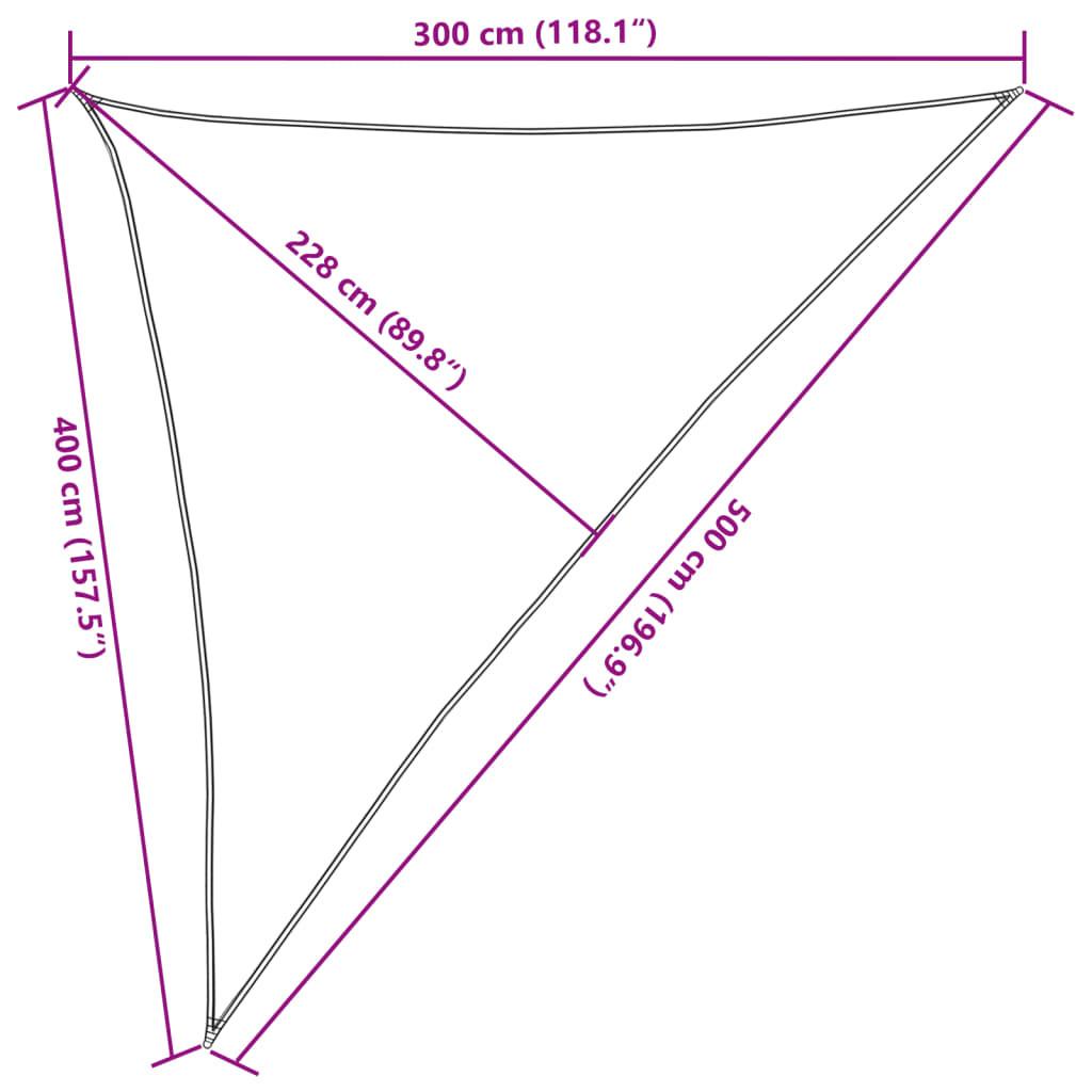 VidaXL vela parasole  