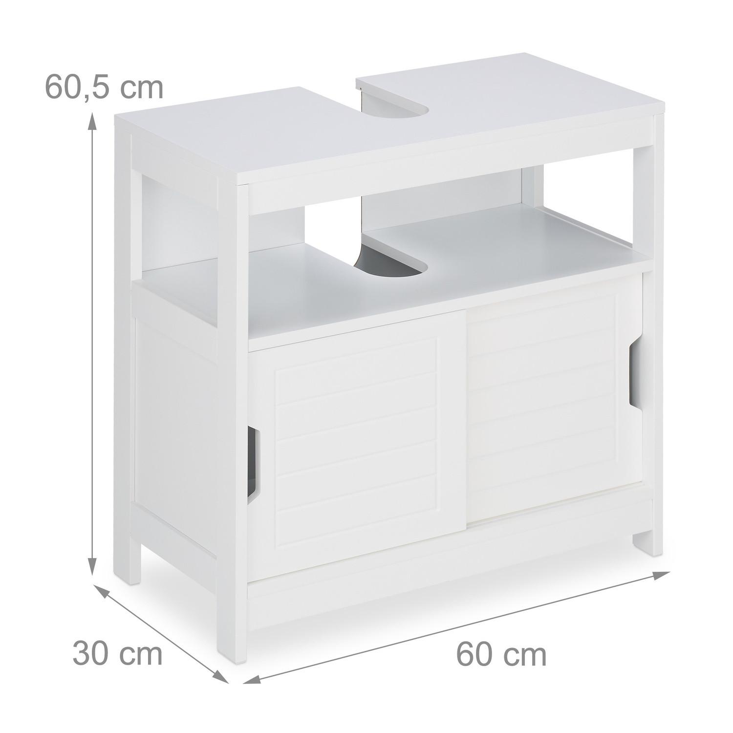 B2X Mobile lavabo bianco  