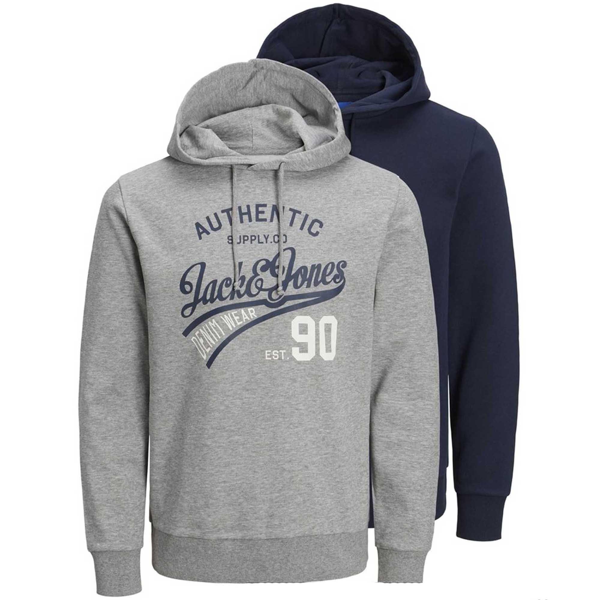 JACK & JONES  Felpa  Vestibilità confortevole-JJETHAN SWEAT HOOD 