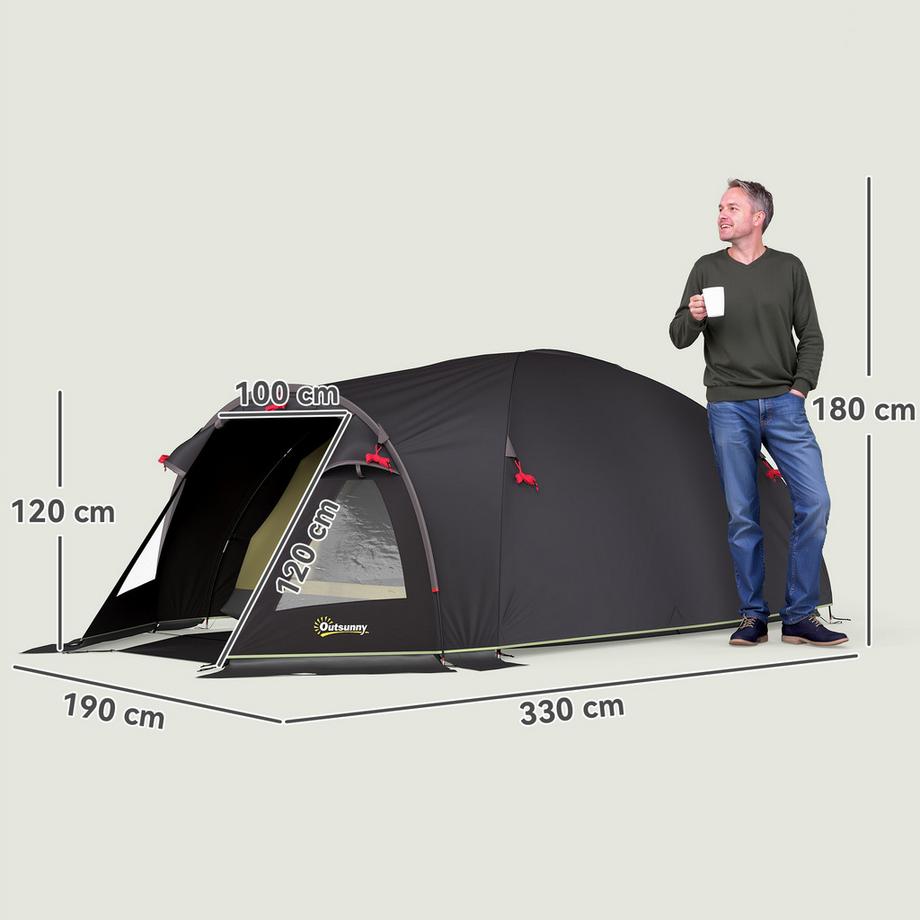 Outsunny  Tunnelzelt 