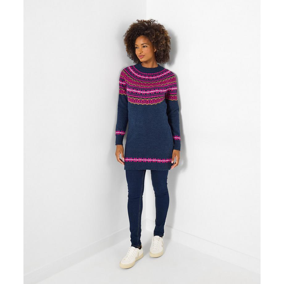 Joe Browns Fair Isle Jacquard Strickkleid  