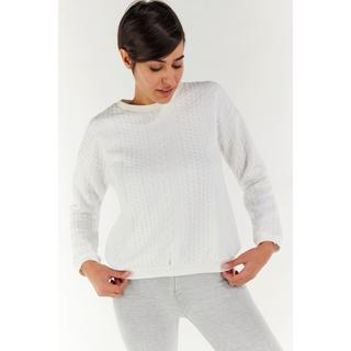 FREDDY Rundhals Cable Knit Sweatshirt  