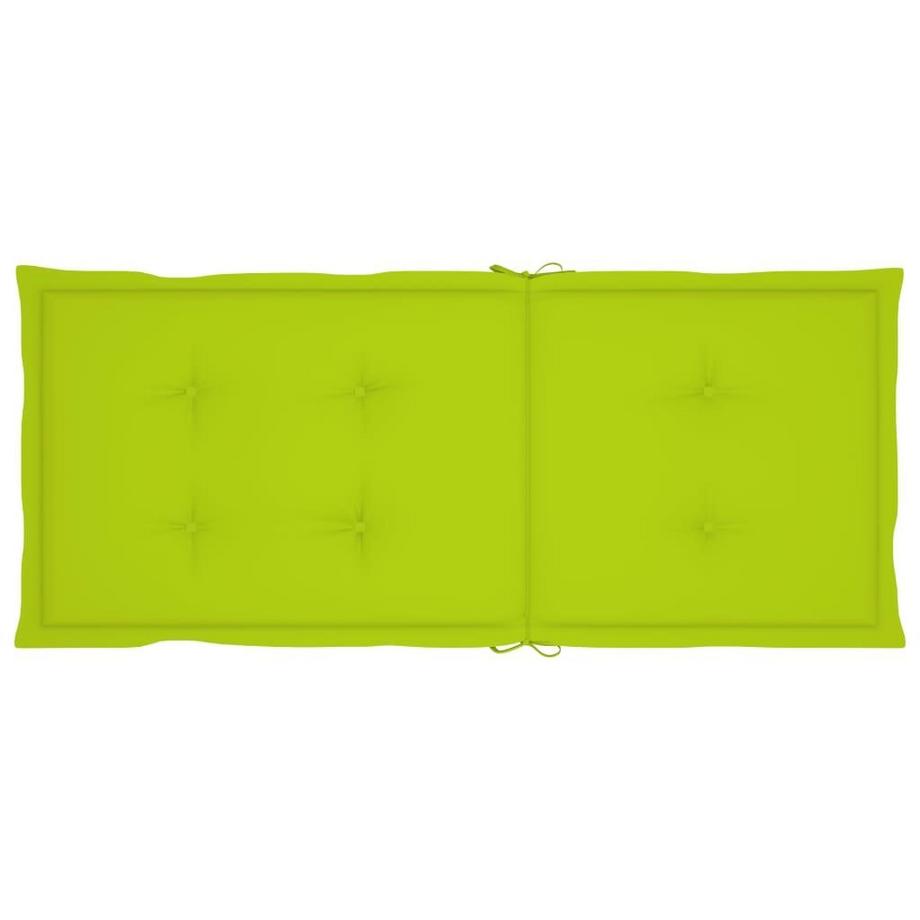 VidaXL Coussins de chaise de jardin 2 pcs tissu  