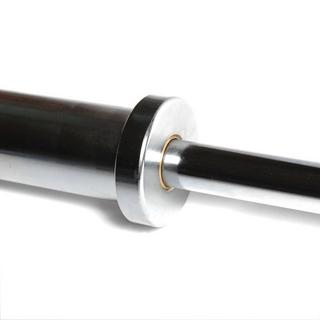 GladiatorFit  Hantelstange aus Stahl 120cm Ø 50mm + 2 Scheibenstopper GladiatorFit 