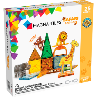 Magna-Tiles  Safari-Tiere Set (25Teile) 