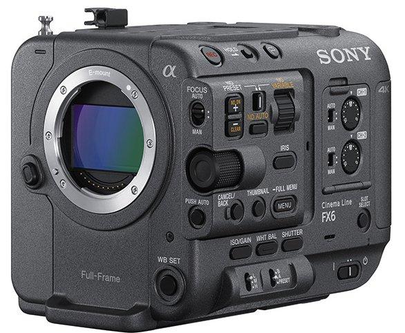 SONY  Sony ILME-FX6 Vollformat-Kinokameragehäuse 