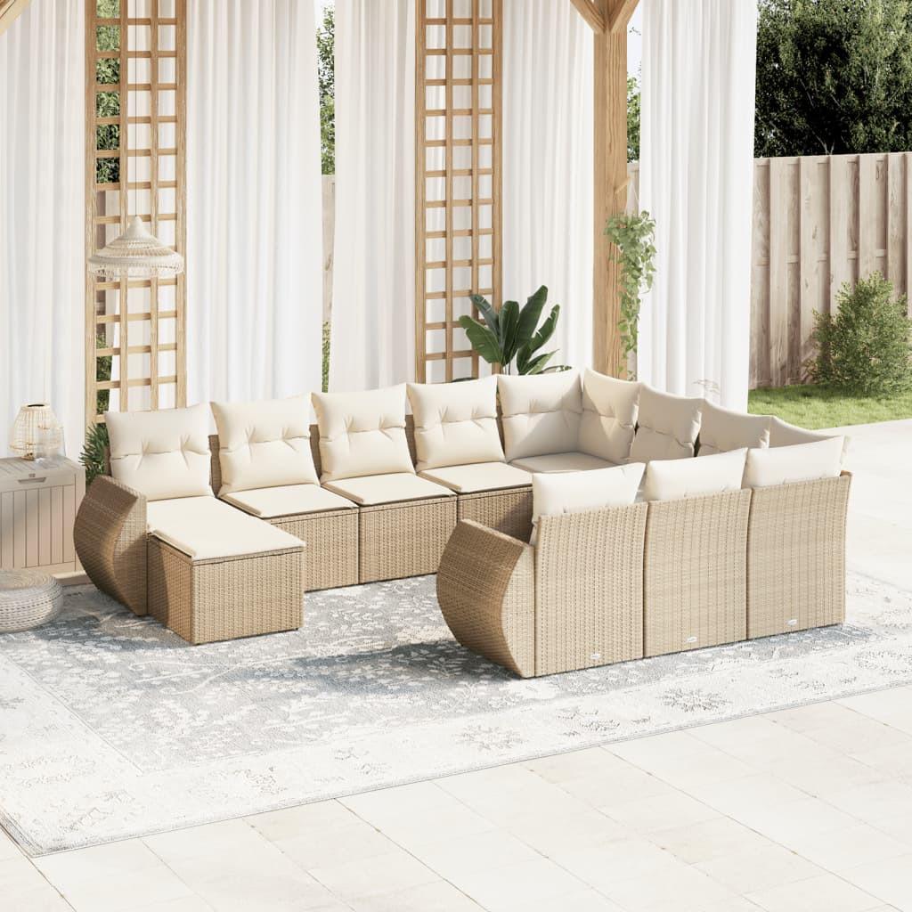 VidaXL Garten sofagarnitur poly-rattan  