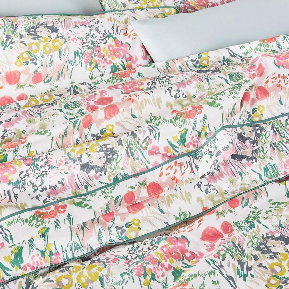 La Redoute Intérieurs Housse de couette percale de coton Colored Field  