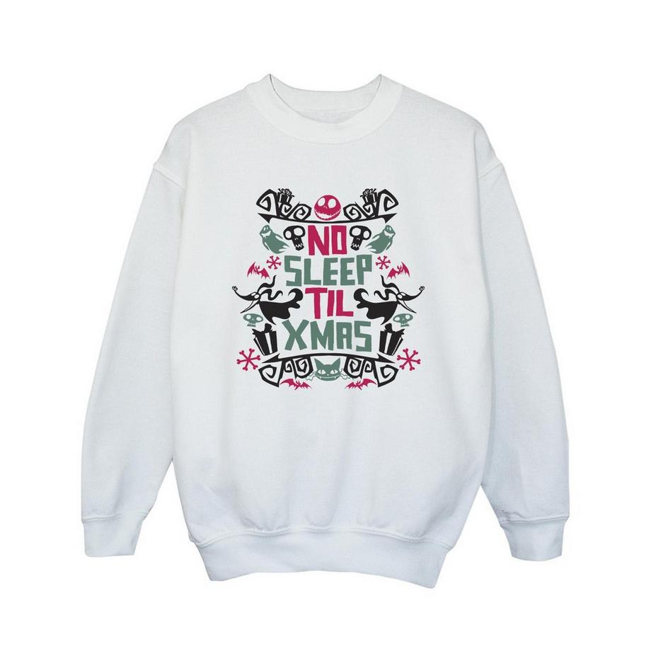 The Nightmare Before Christmas No Sleep Til Xmas Sweatshirt