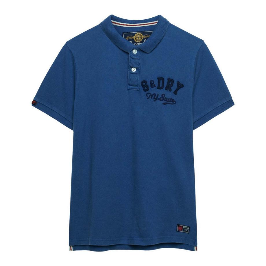 Poloshirt  Bequem sitzend-Vintage Athletic Polo