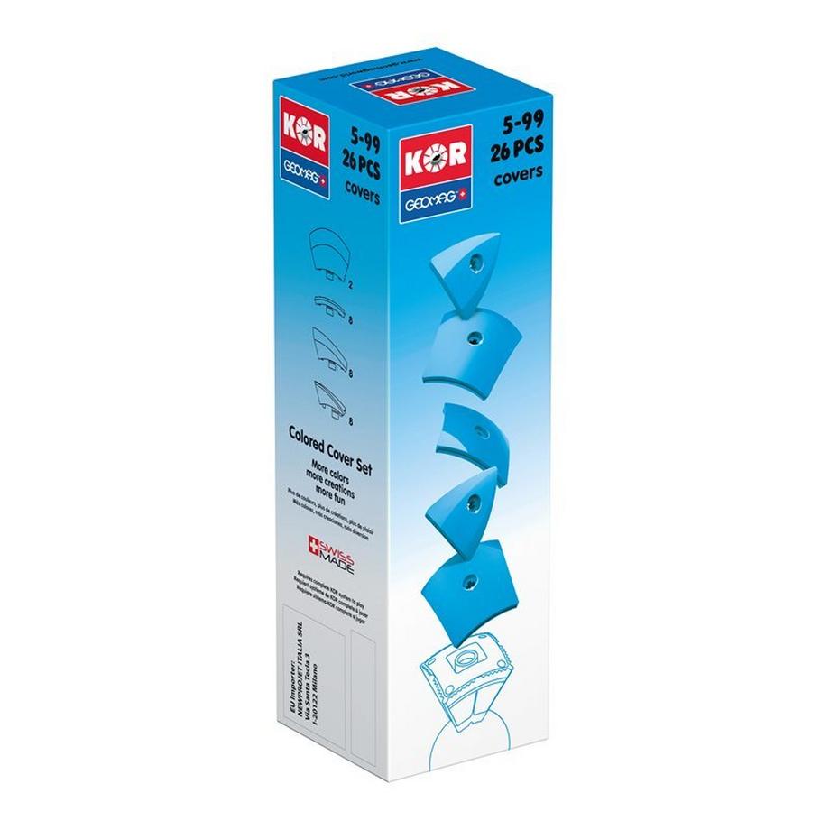 Geomag  KOR 2.0 Pantone 299 Blue 26 pcs Neodymium-Magnetspielzeug 26 Stück(e) Blau 