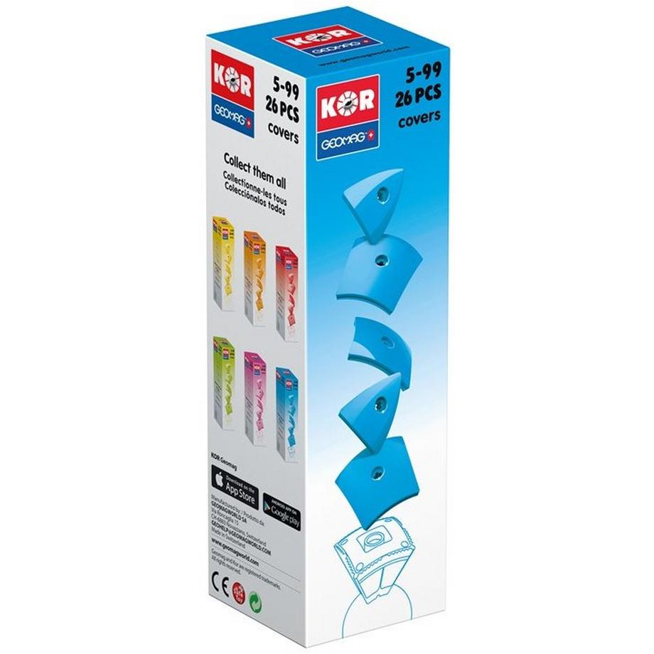 Geomag  KOR 2.0 Pantone 299 Blue 26 pcs Neodymium-Magnetspielzeug 26 Stück(e) Blau 