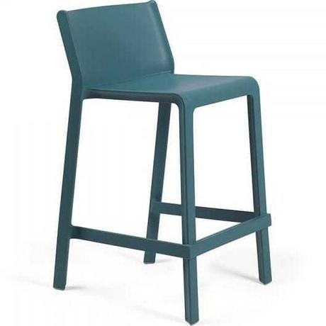 NARDI outdoor Tabouret de bar de jardin Trill bleu clair 65  