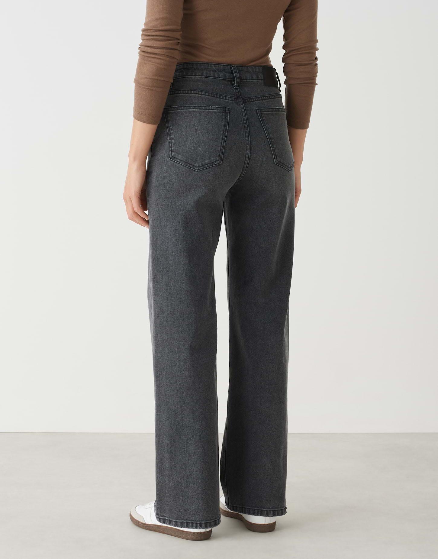 OPUS  Wide Leg Jeans Marli crisscross 