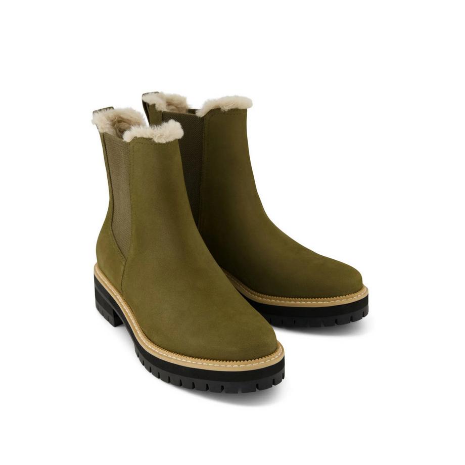 TOMS Bottine Chelsea avec bordure en fausse fourrure Bottines bennet 