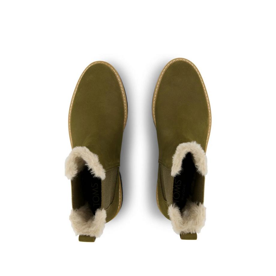 TOMS Bottine Chelsea avec bordure en fausse fourrure Bottines bennet 
