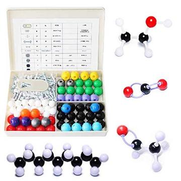 Kit de modèles moléculaires de chimie (239 pièces), étudiant ou enseignant pour l'apprentissage de la chimie organique et inorganique