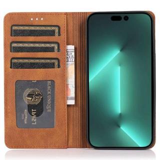 Cover-Discount  iPhone 15 Pro - Vintage éTui Flip Case 