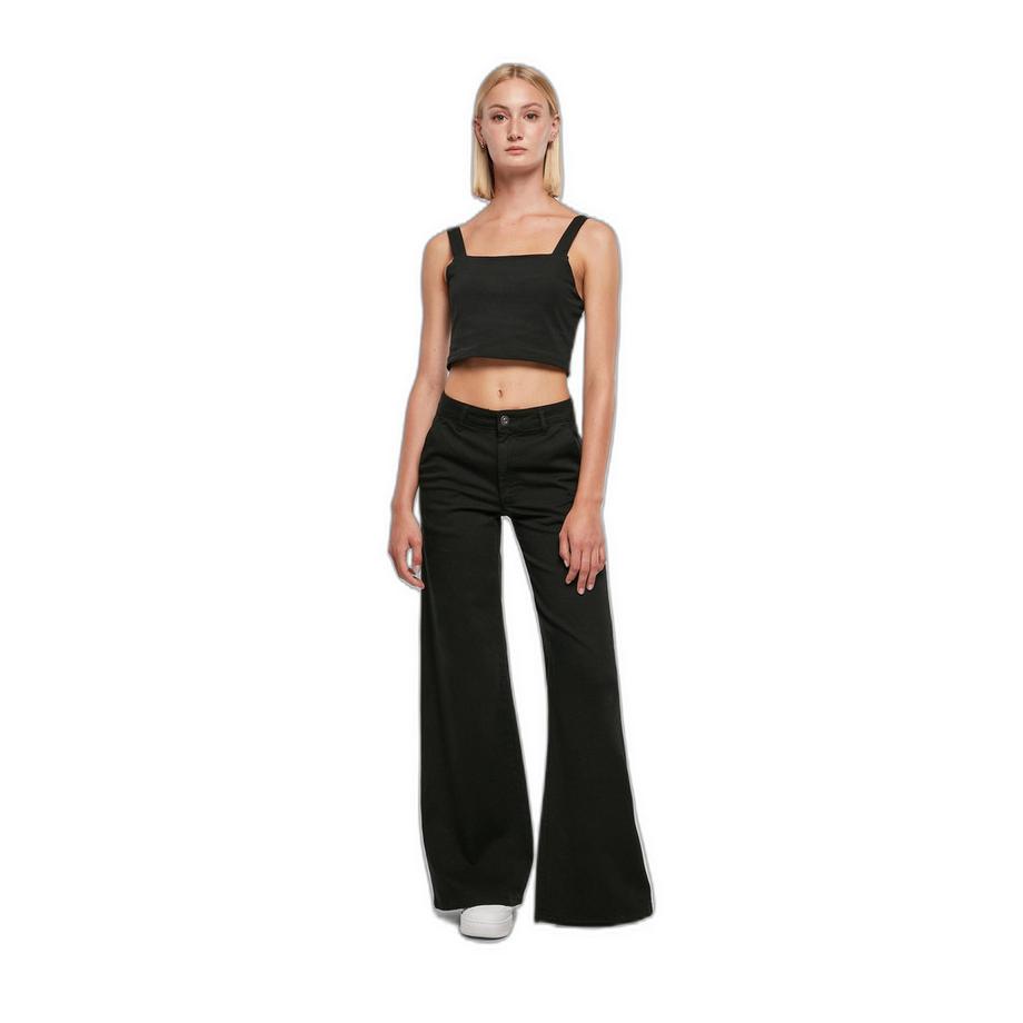 URBAN CLASSICS Chinohose mit hoher Taille  