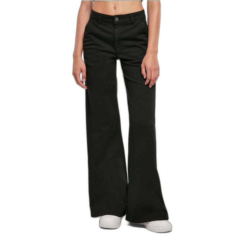 URBAN CLASSICS Chinohose mit hoher Taille  