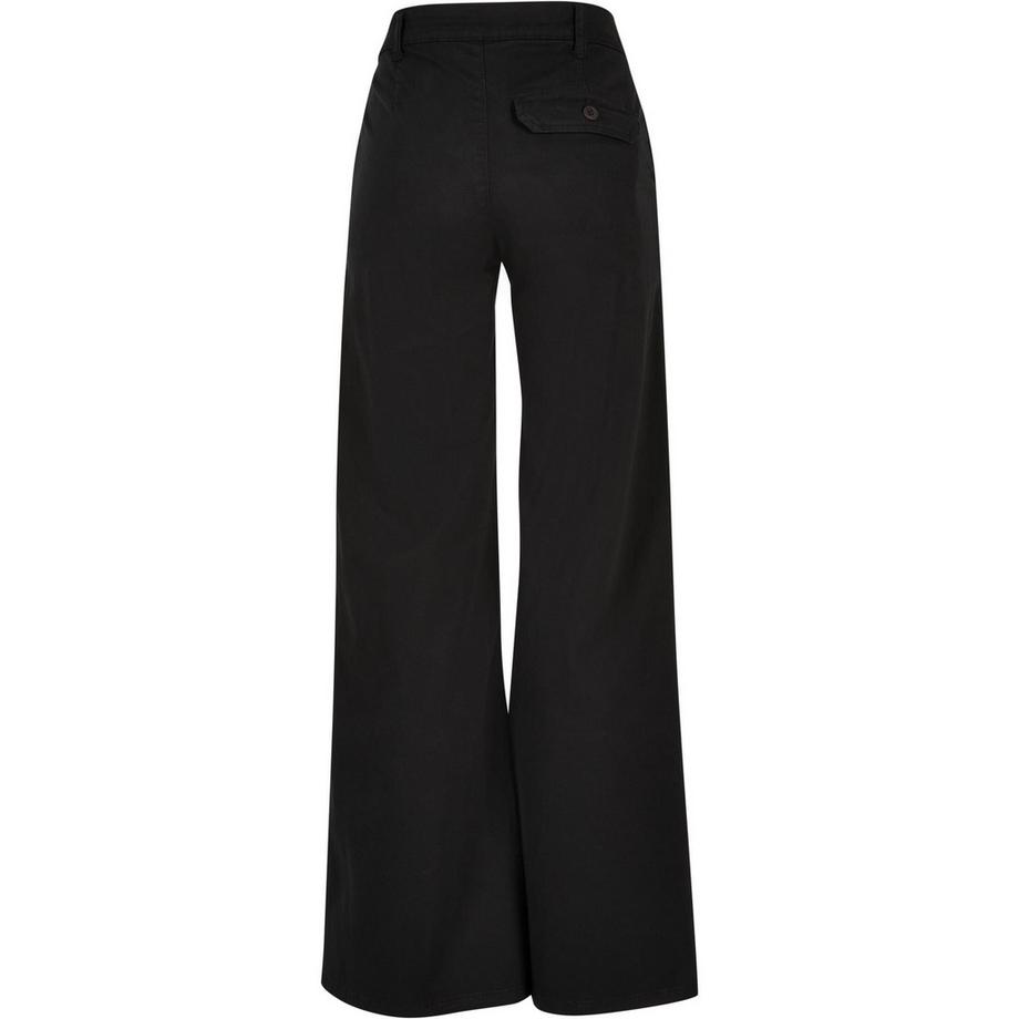 URBAN CLASSICS Chinohose mit hoher Taille  