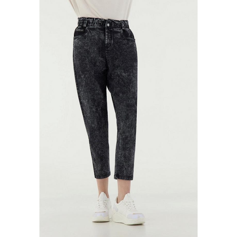 FREDDY Black Classic 7/8 Skinny Fit Jeans  