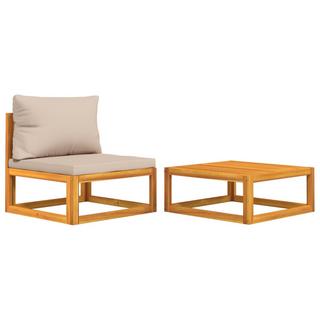 VidaXL Gartensofa-set akazienholz  