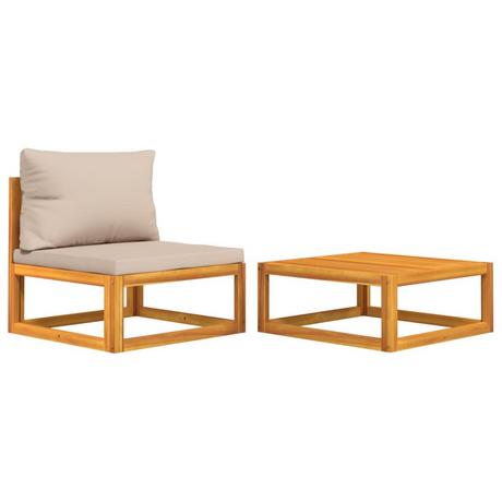 VidaXL Gartensofa-set akazienholz  