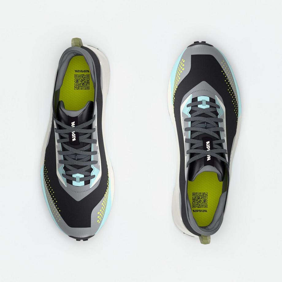 KIPRUN Wasserdichte Trailrunning Schuhe Wasserdichte Trailrunning-Schuhe , Kiprun Kipsummit WP, Schwarz/Blau 